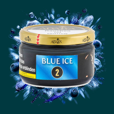 Adalya Shisha Tabak Blue Ice 200g – Blaubeere, Eis, Frisch, Fruchtig, Kühl, Süß