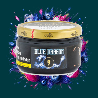 Adalya Shisha Tabak Blue Dragon 200g – Blaubeere, Drachenfrucht, Exotisch, Fruchtig, Süß