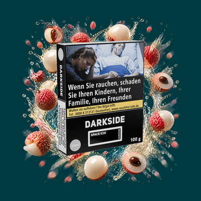 Darkside Shisha Tabak Core Space Lychee 100g – Exotisch, Fruchtig, Litschi, Süß