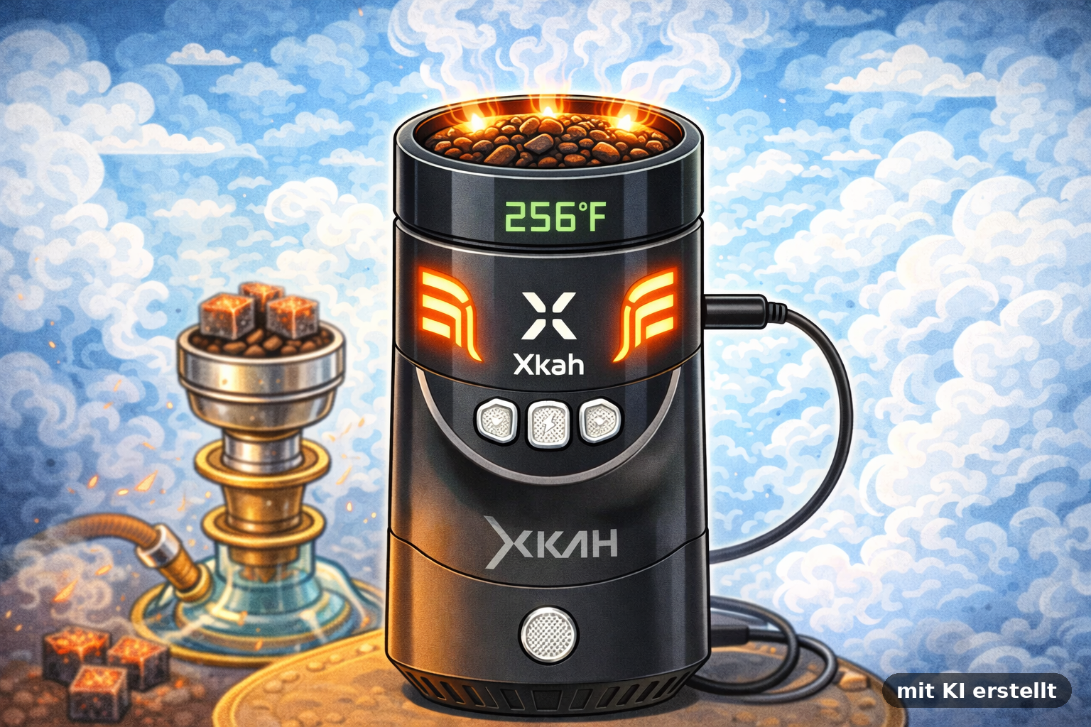 Der elektrische Shisha Kopf Xkah – Revolution oder nur ein Gadget? – Ratgeber von Smokez