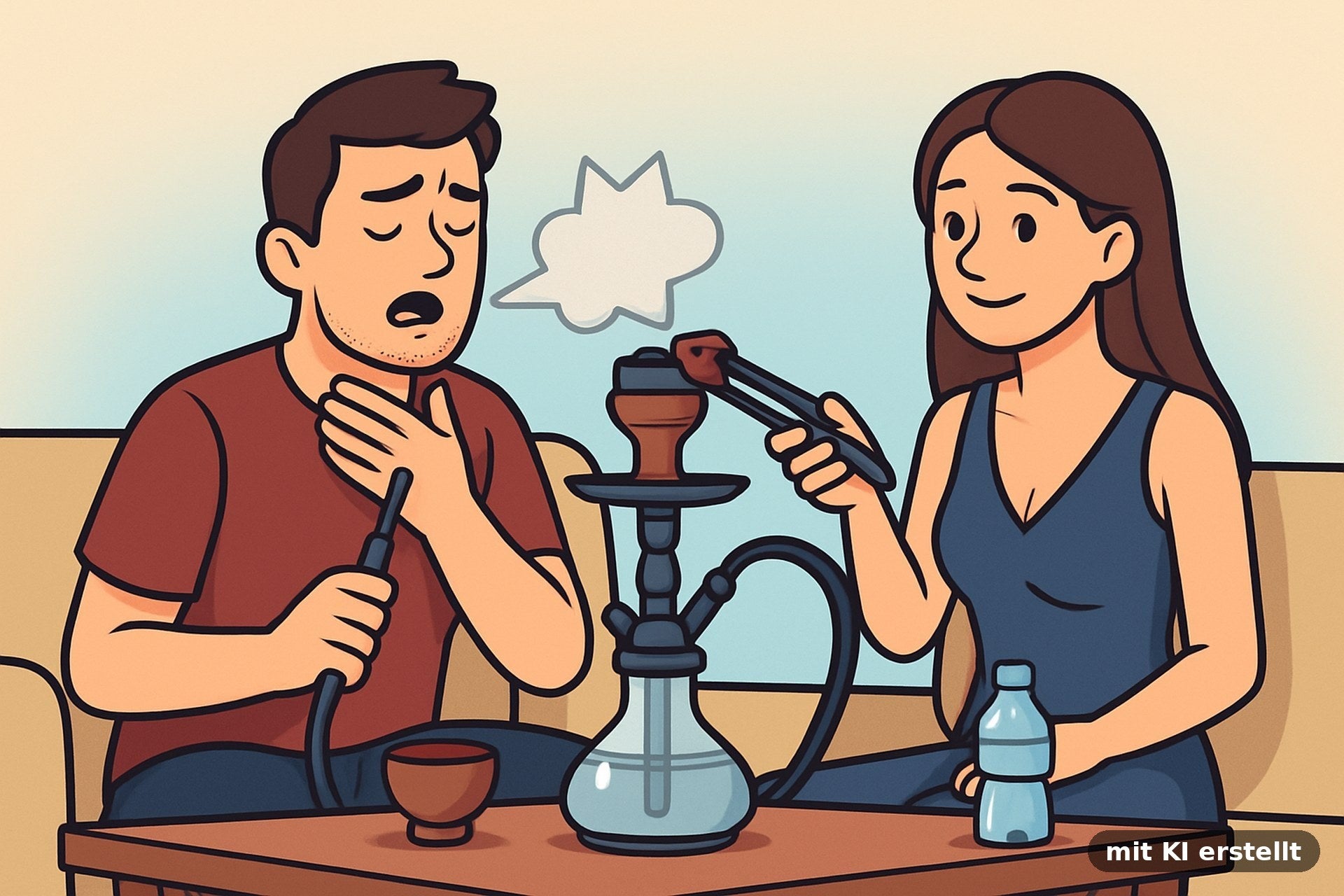 Shisha kratzt im Hals – die 5 häufigsten Ursachen & Lösungen – Ratgeber von Smokez