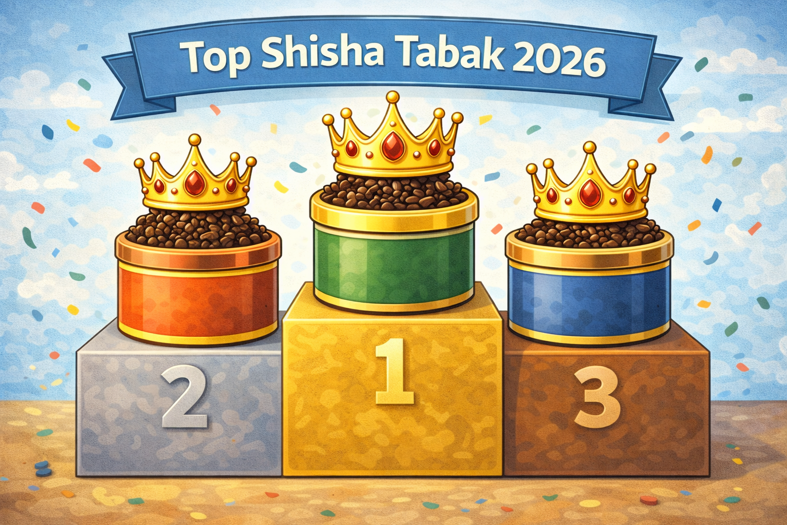 Die besten Shisha Tabak Marken 2026 – Die beliebtesten Tabaksorten im Überblick