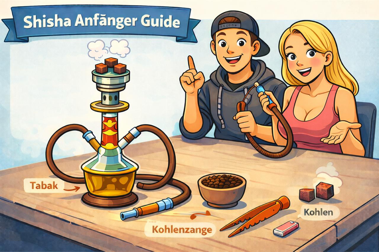 Shisha-Anfänger-Guide: Alles Wichtige einfach erklärt