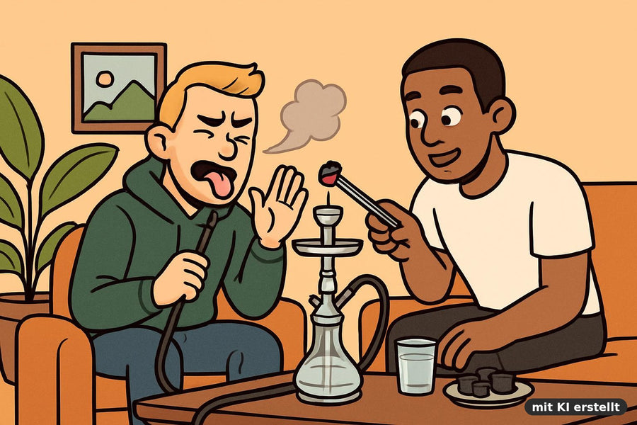 Shisha schmeckt verbrannt – Ursachen & Lösungen