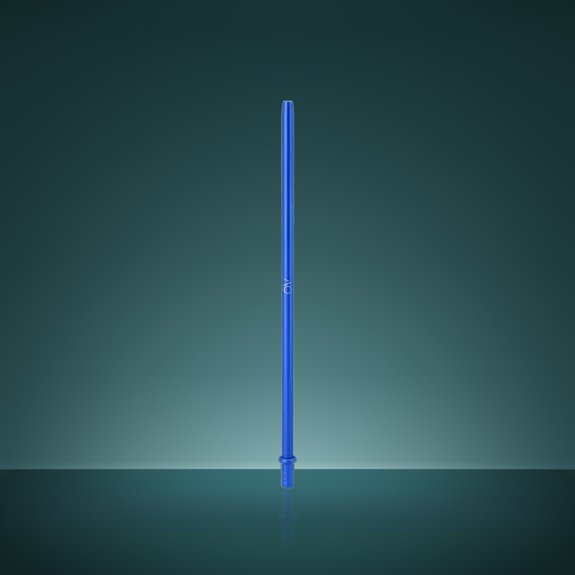 AO Mundstück Alu Slimliner Matt Blau
