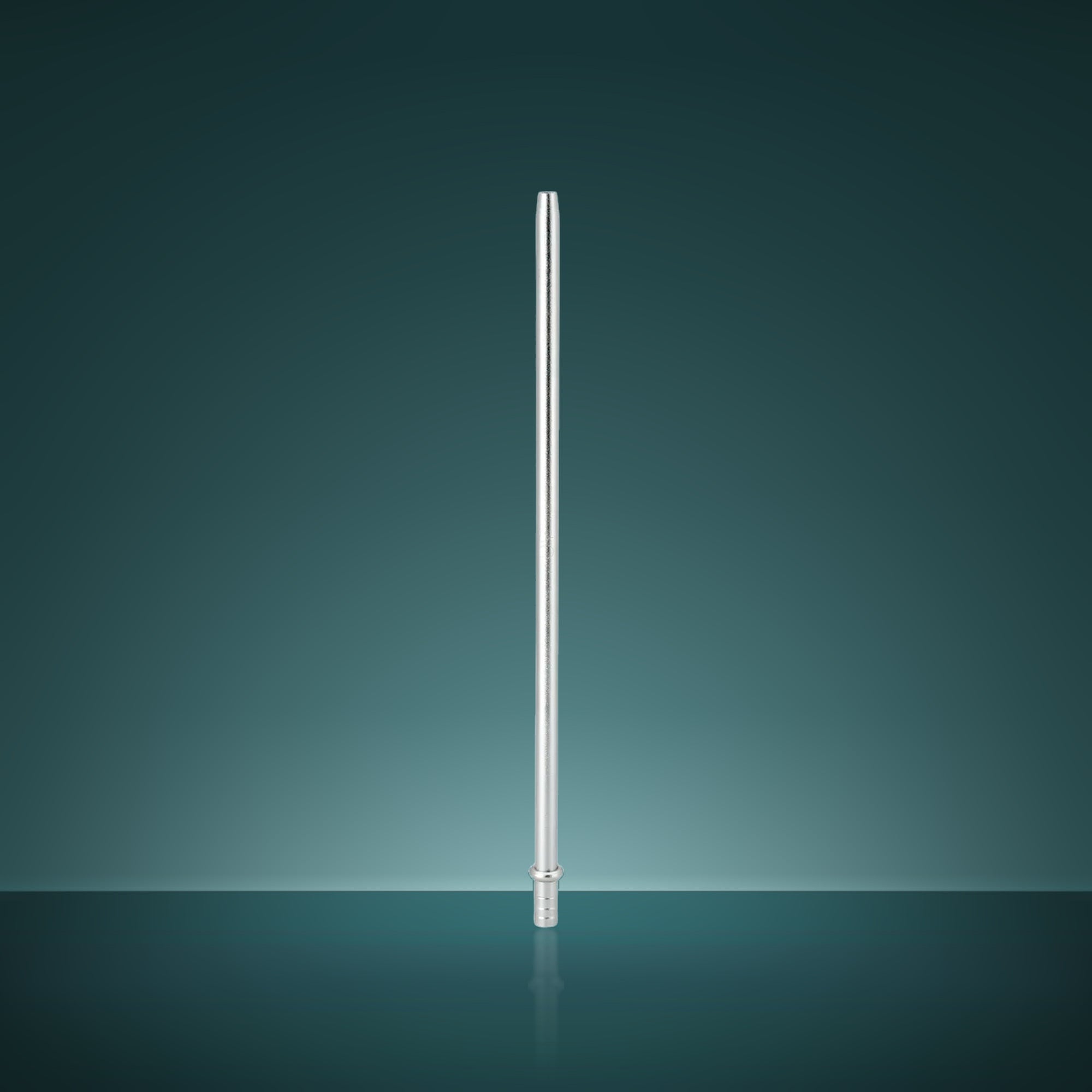 AO Mundstück Alu Slimliner Matt Silber