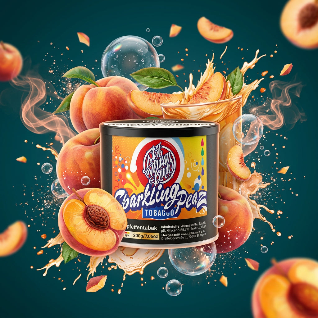 187 Strassenbande Shisha Tabak Sparkling Peaz 200g online kaufen bei Smokez