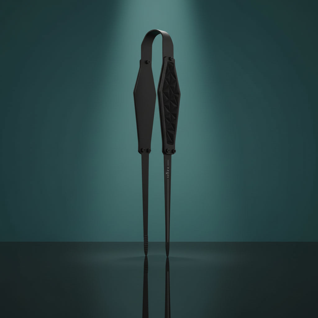 Smokez Moze Flare Kohlezange Black Shisha