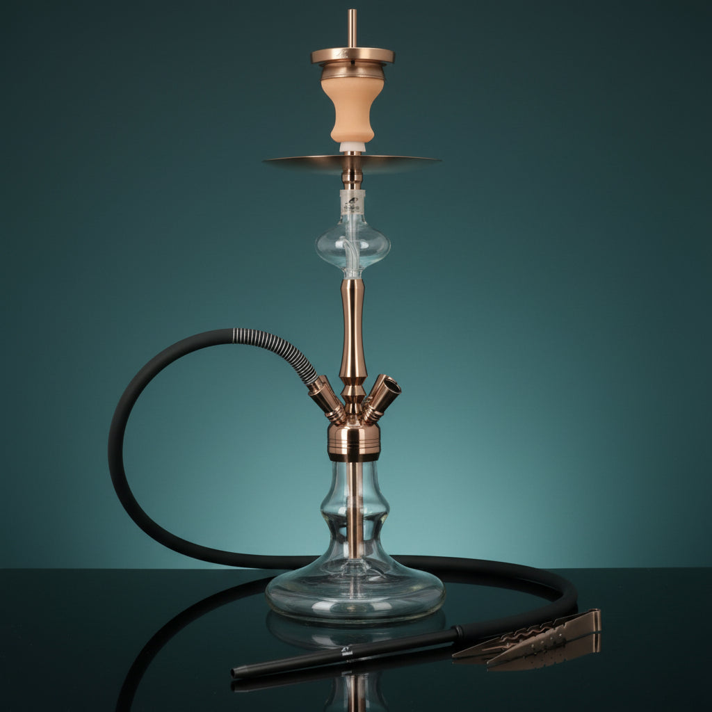 Smokezilla Baragon 4S Edelstahl Rosegold Shisha
