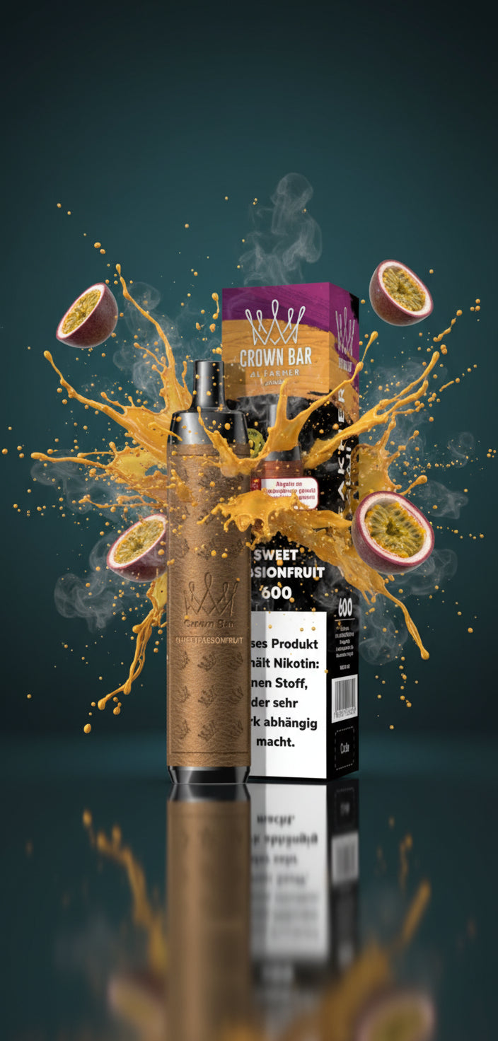 Al Fakher Crown Bar 600 Sweet Passionfruit