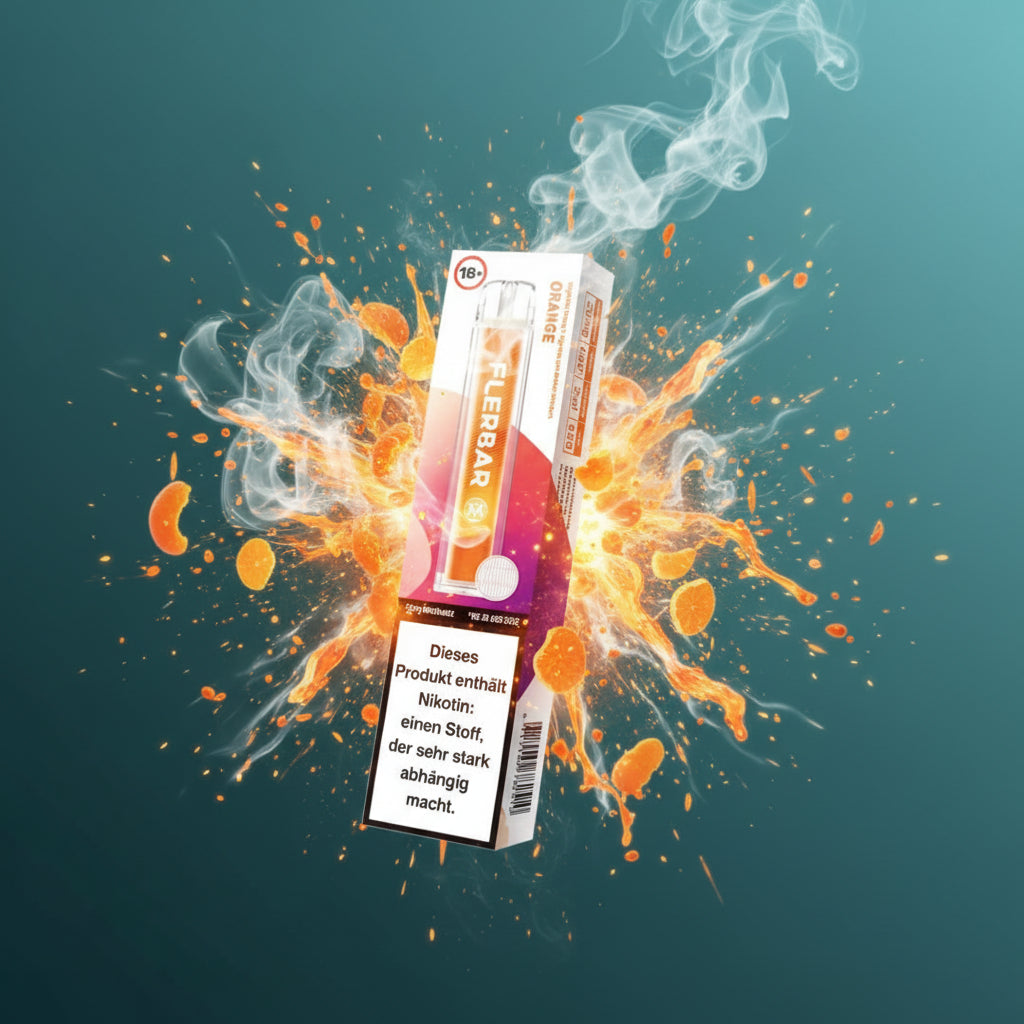 Flerbar 600 Orange Einweg E-Zigarette