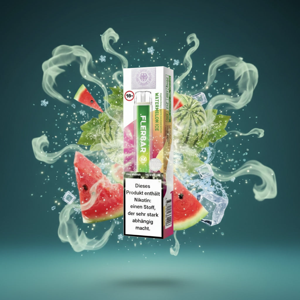 Flerbar 600 Watermelon Ice Einweg Vape
