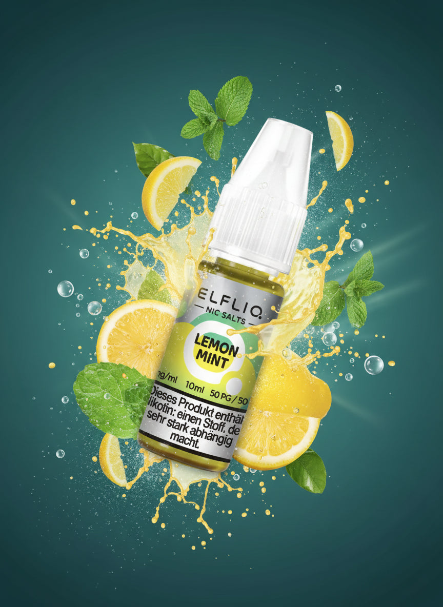 ELFLIQ Lemon Mint 20mg Nikotinsalz Liquid