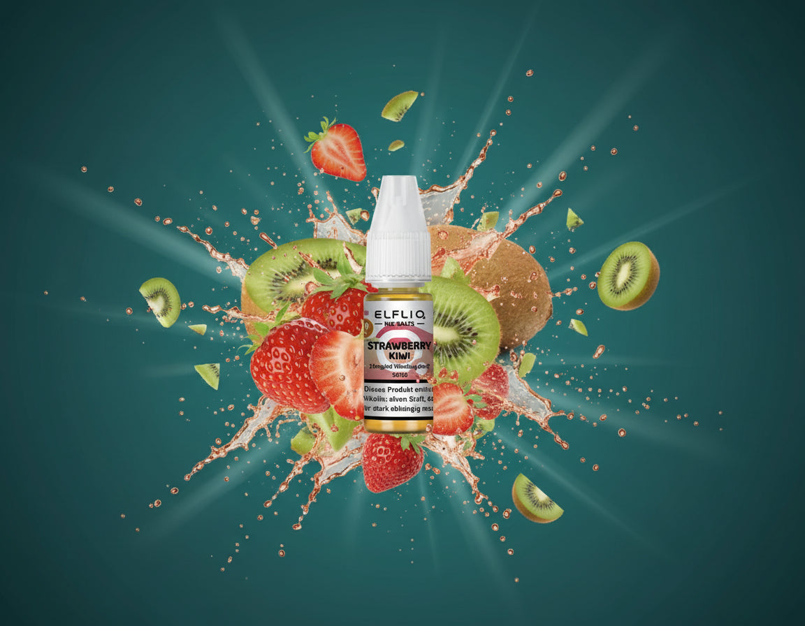 ELFLIQ Strawberry Kiwi 10mg Nikotinsalz Liquid