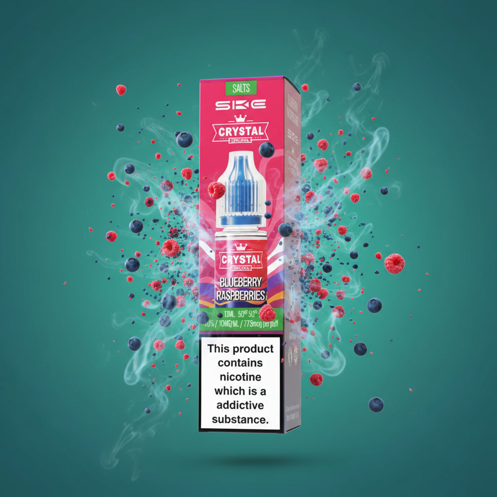 SKE Crystal Liquid 20mg Blueberry Raspberries