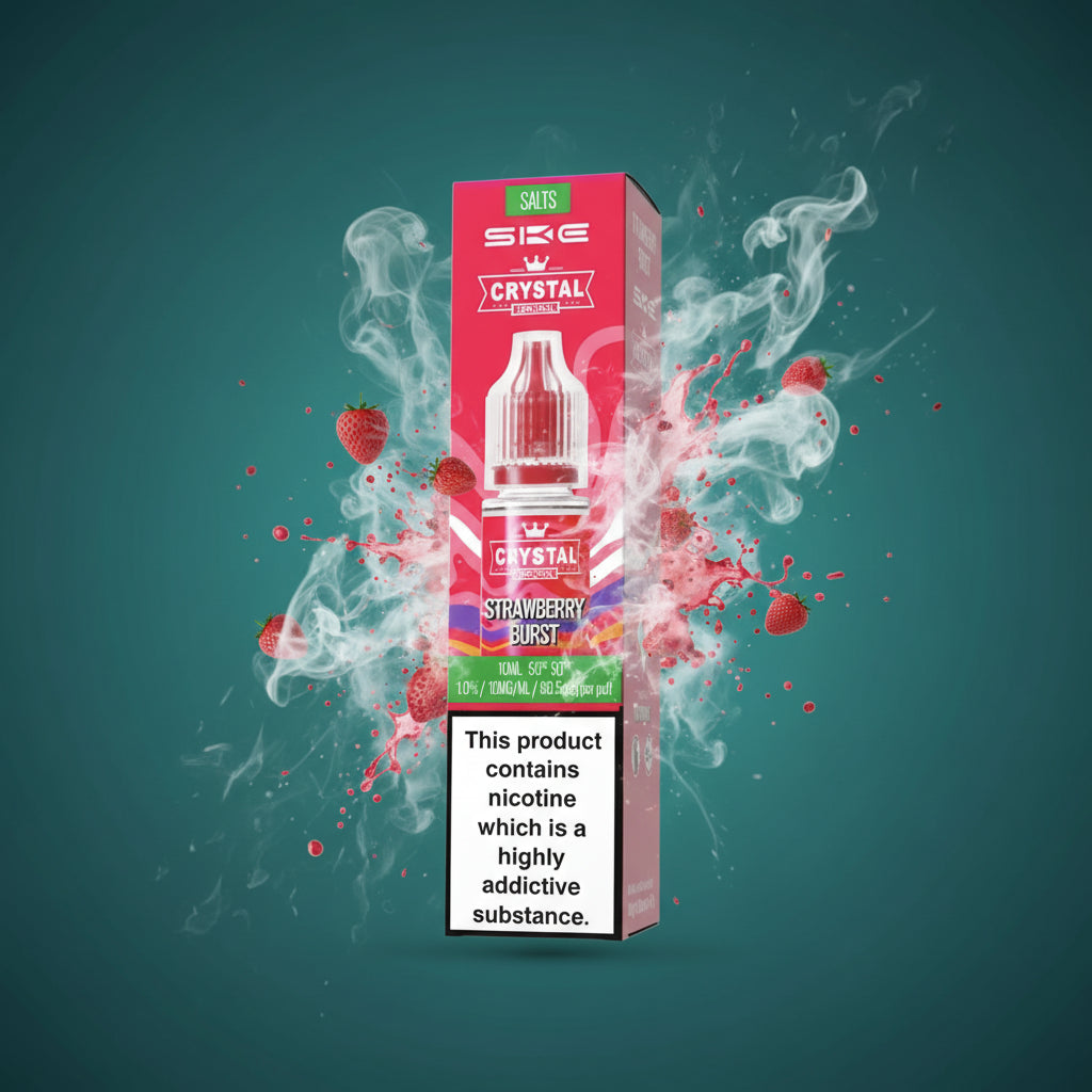 SKE Crystal Liquid 10mg Strawberry Burst