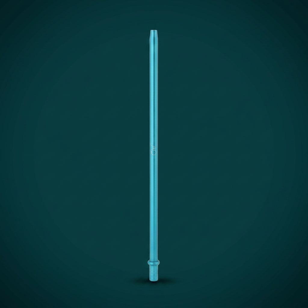 AO Mundstück Alu Slim Liner Matt Hellblau