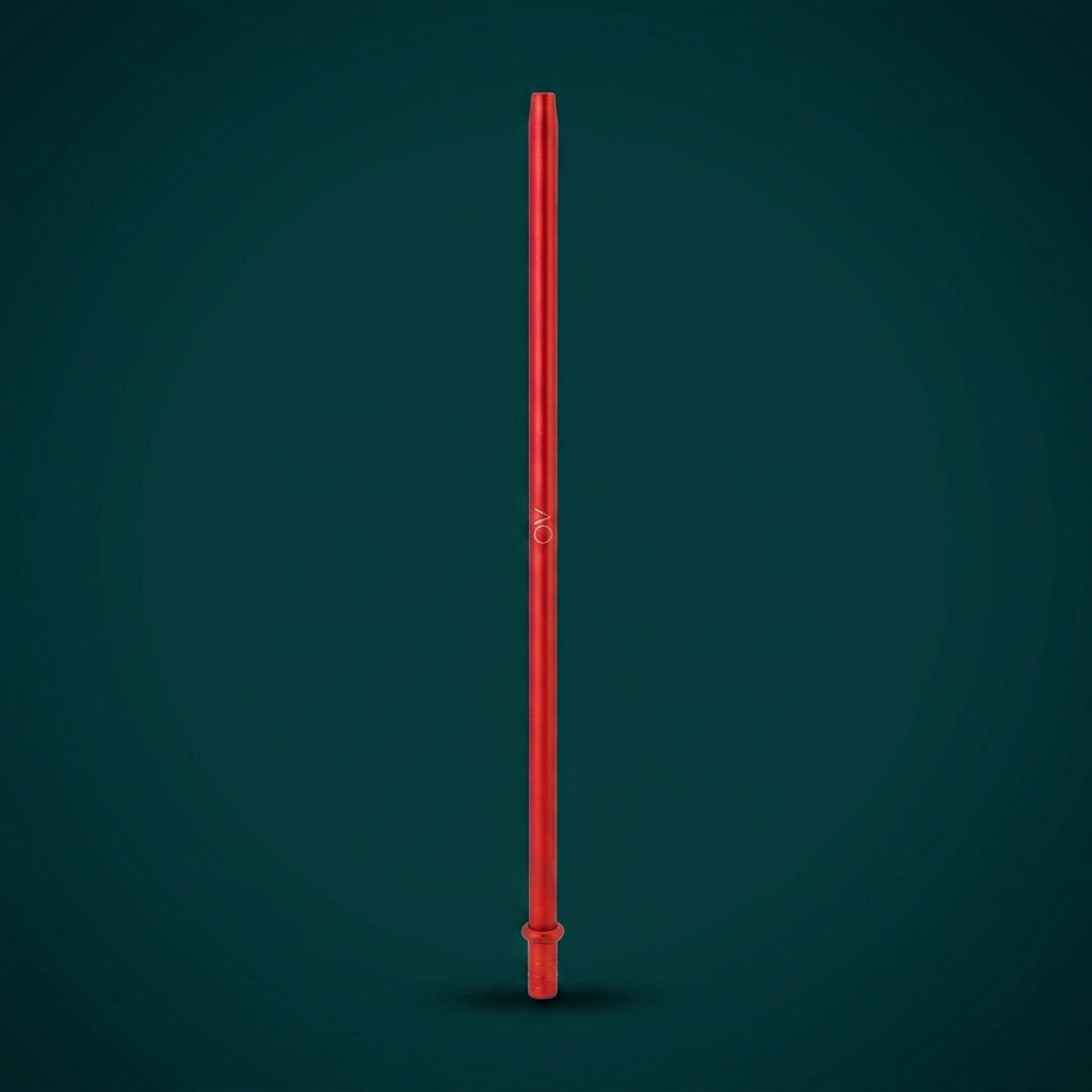 AO Mundstück Alu Slim Liner Matt Rot