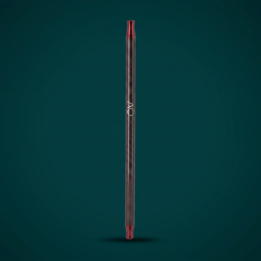 AO Mundstück Carbon Schwarz Rot