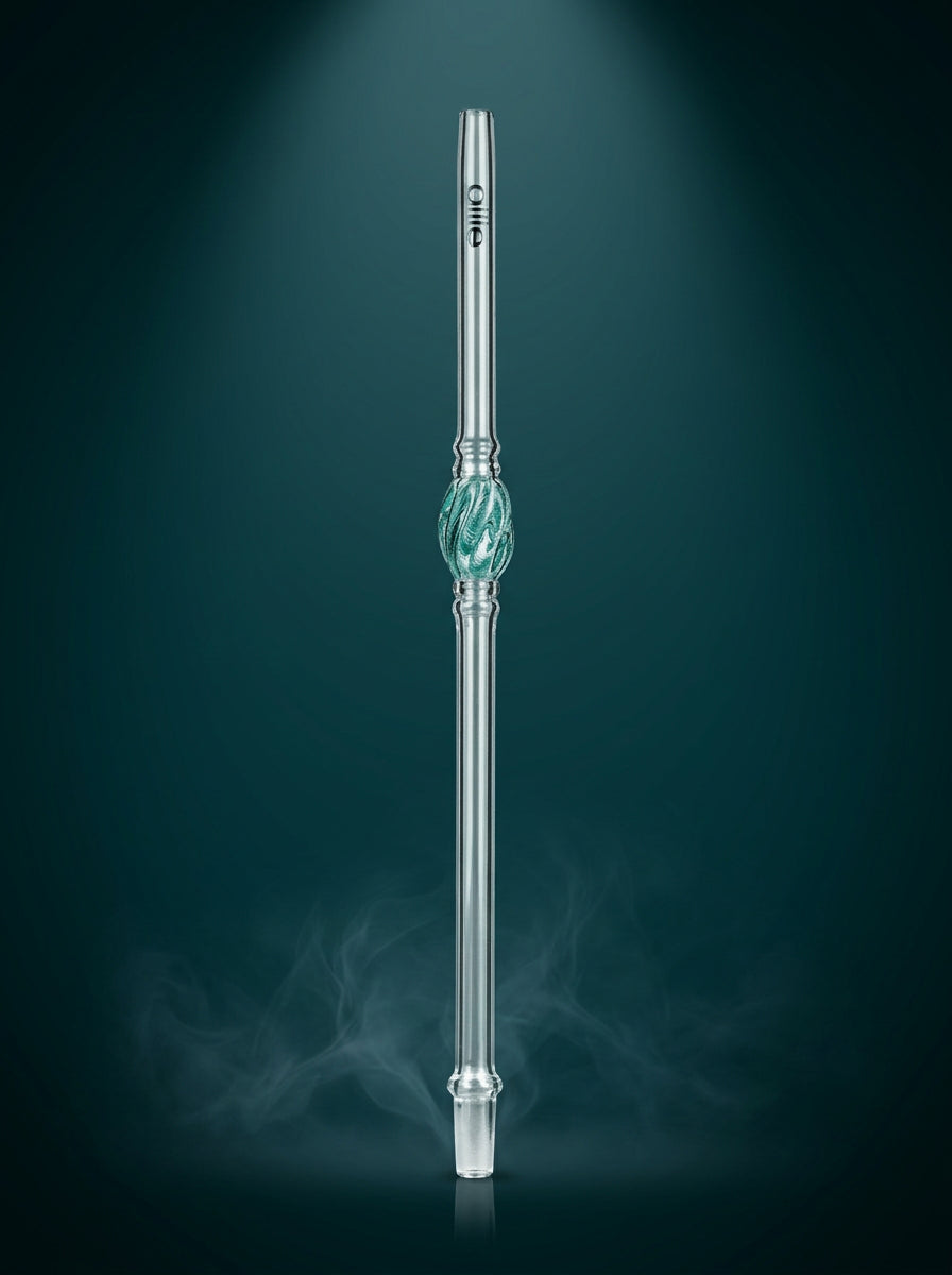 Alite Glasmundstück Twisted Turquise