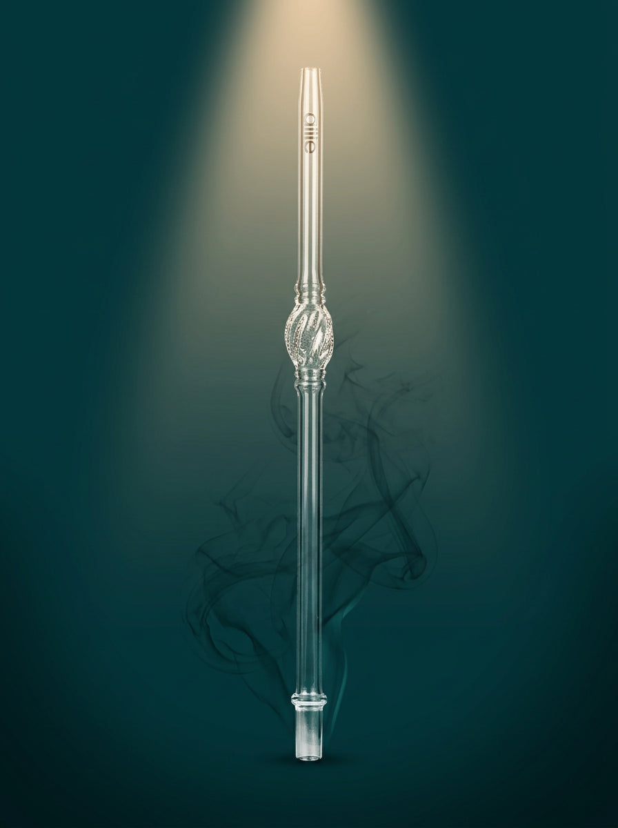 Alite Glasmundstück Twisted Weiß