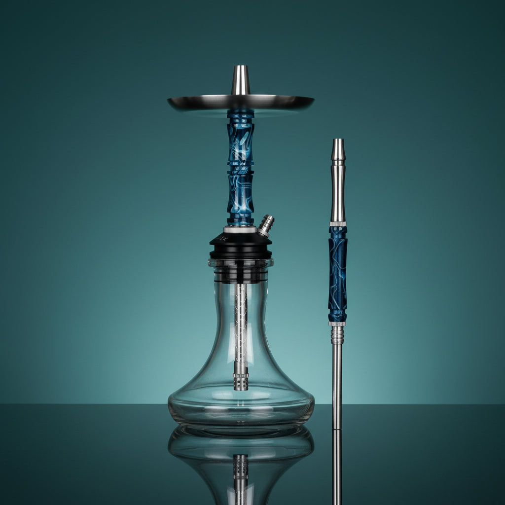Moze Breeze Two Wavy Blue Shisha