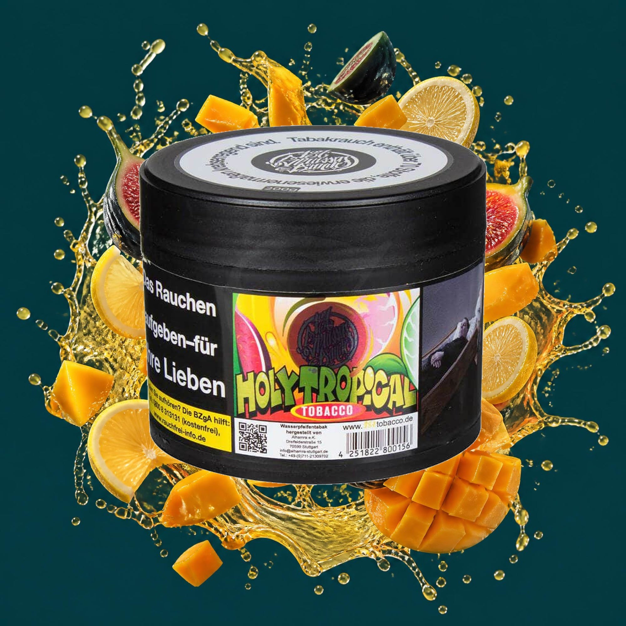 187 Tabak Holy Tropical 200g – Mango, Zitrone, Feige, Tropisch, Fruchtig