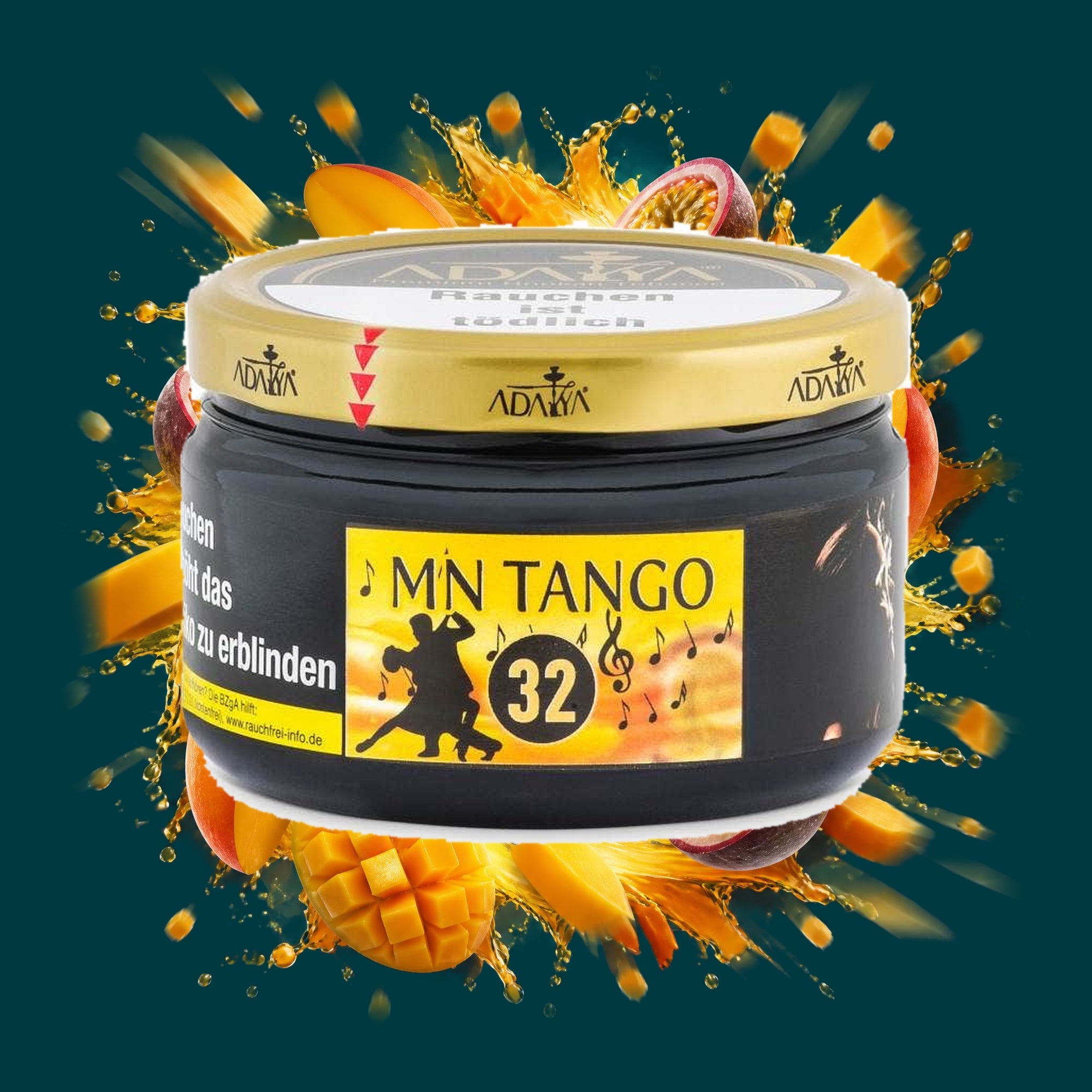 Adalya Shisha Tabak Mng Tango 200g – Exotisch, Fruchtig, Mango, Maracuja, Süß