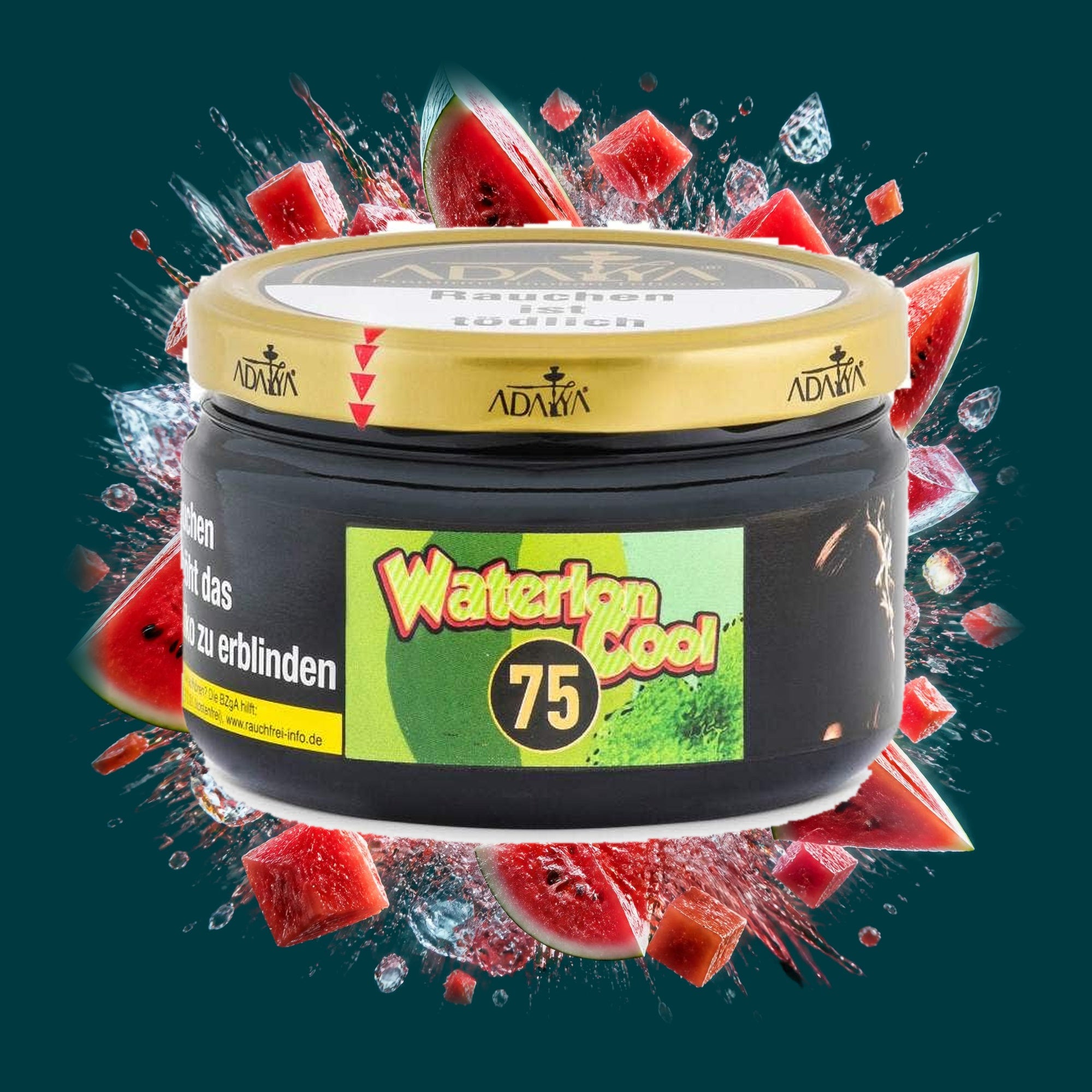 Adalya Tabak Waterloon Cool 200g – Wassermelone, Ice, Frisch, Kühl