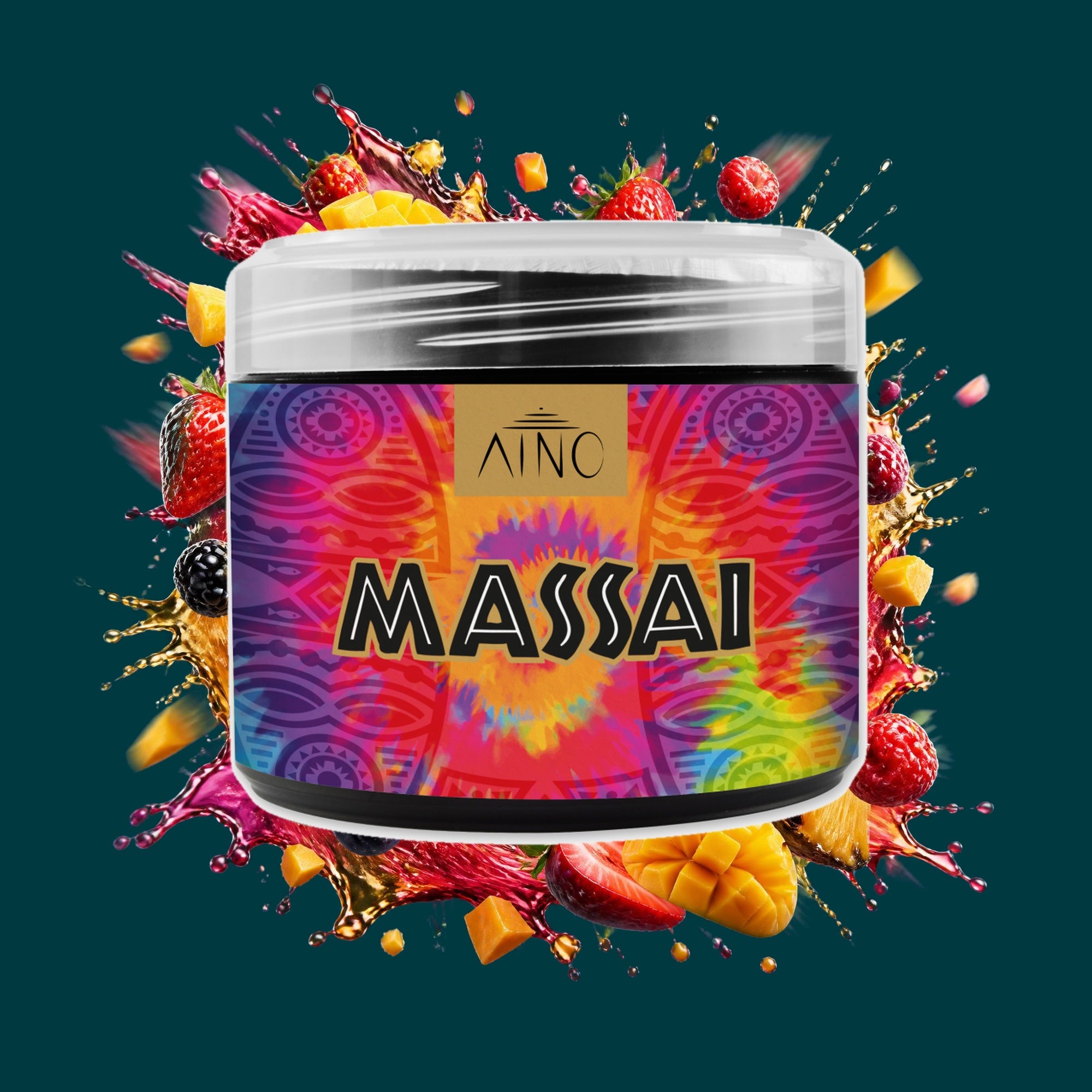 AINO Shisha Tabak Massai 200g – Fruchtmix, Fruchtig, Süß
