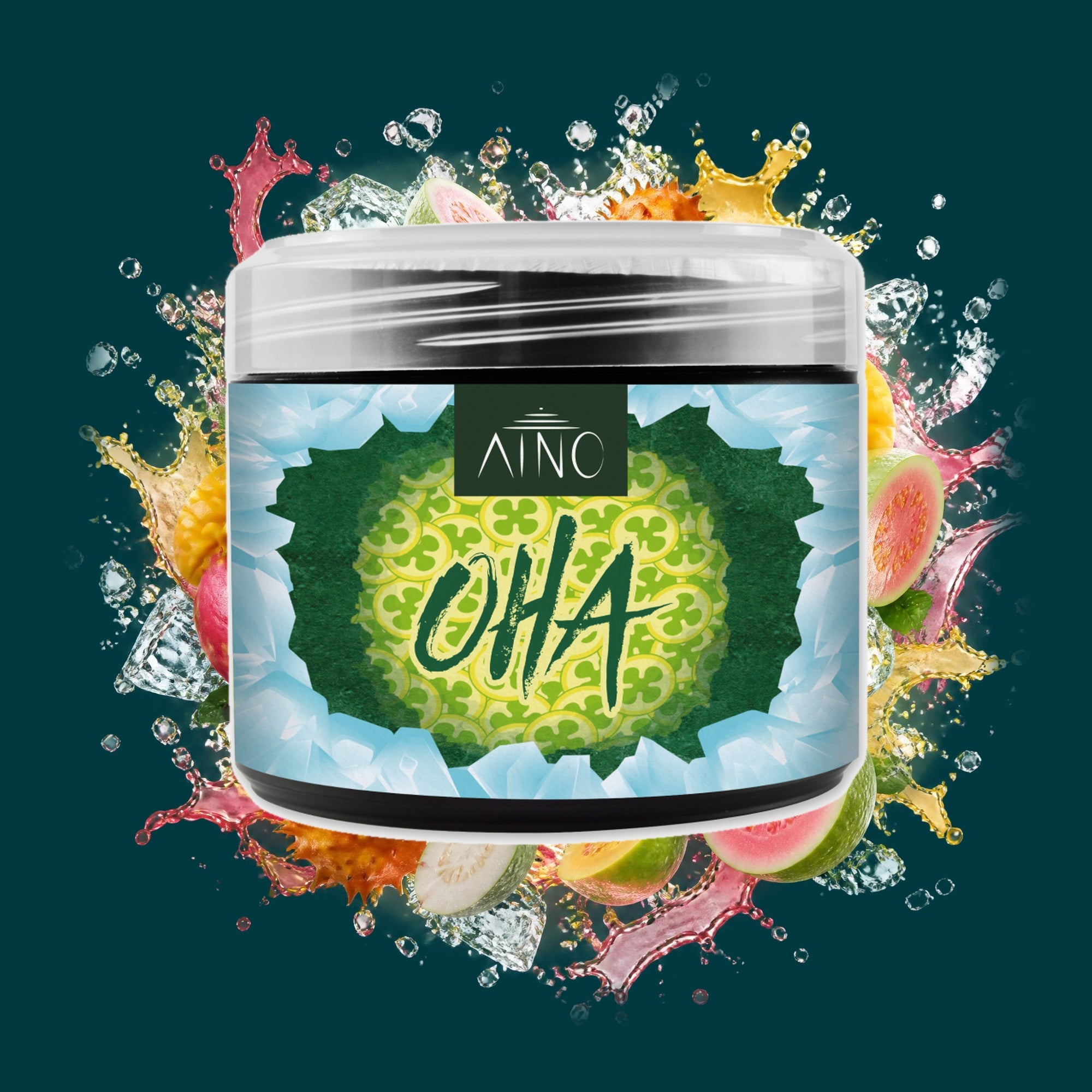 AINO Shisha Tabak OHA 200g – Exotisch, Frisch, Guave, Ice, Kühl