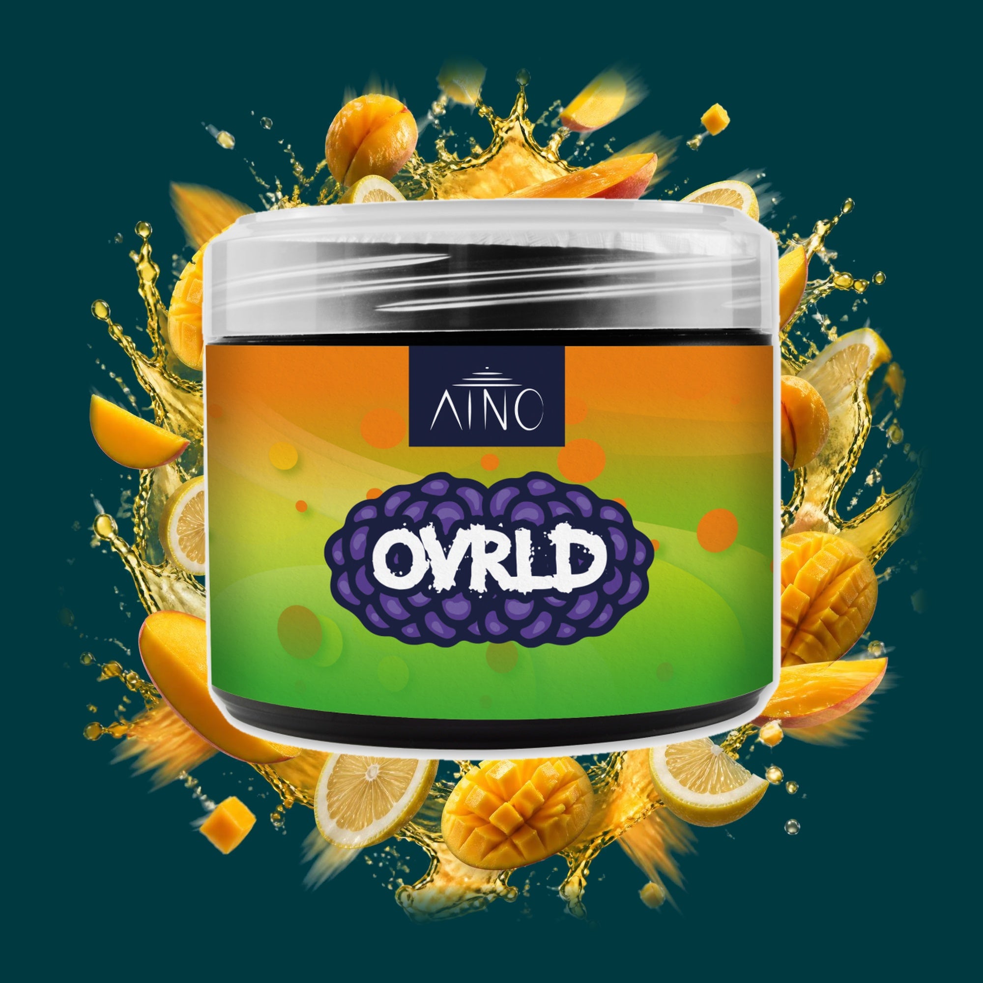 AINO Shisha Tabak OVRLD 200g – Zitrone, Mango, Fruchtig, Süß
