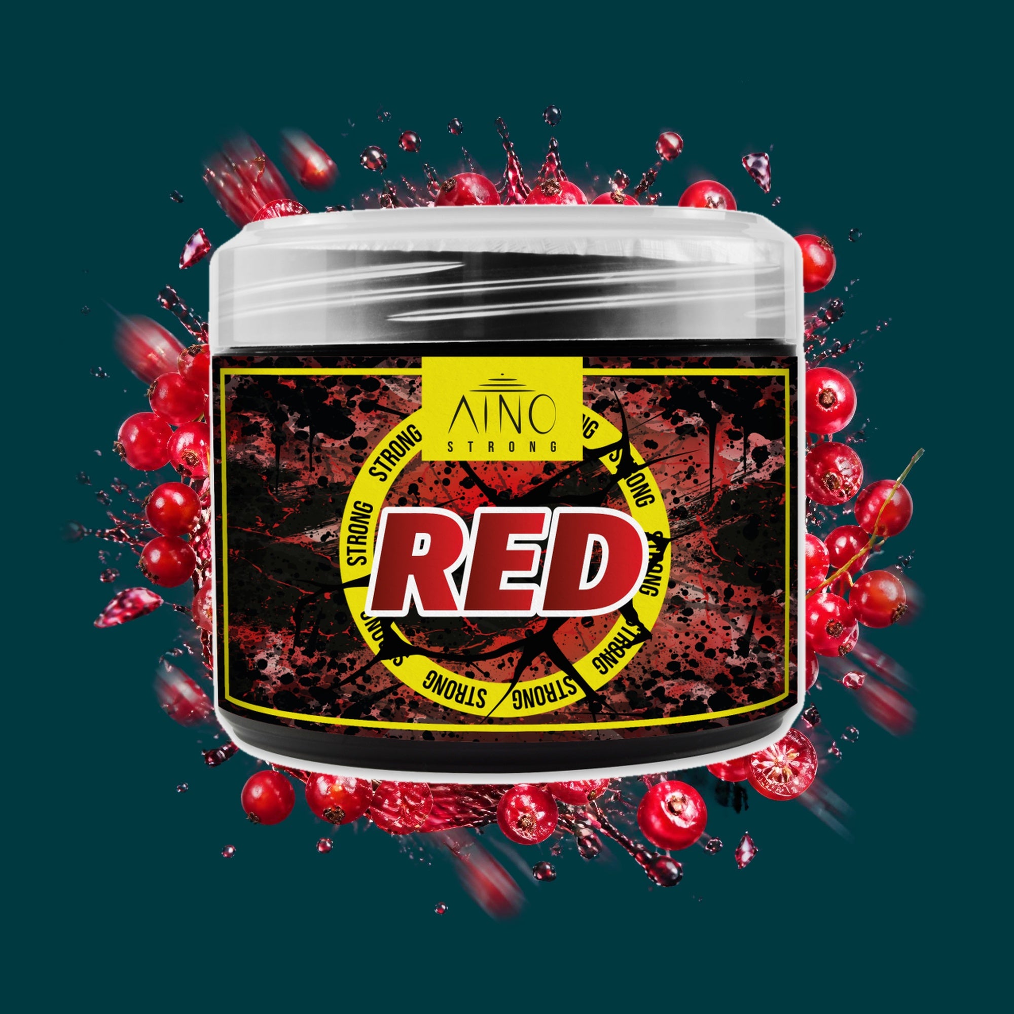 Aino Strong Tabak Red 200g – Johannisbeere, Fruchtig, Süß