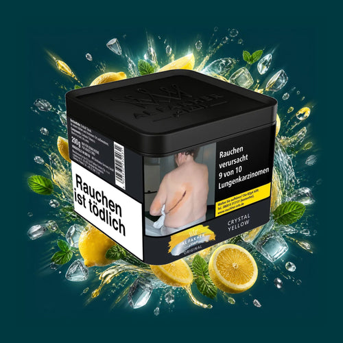 Al Fakher Tabak Crystal Yellow 200g – Zitrone, Minze, Ice