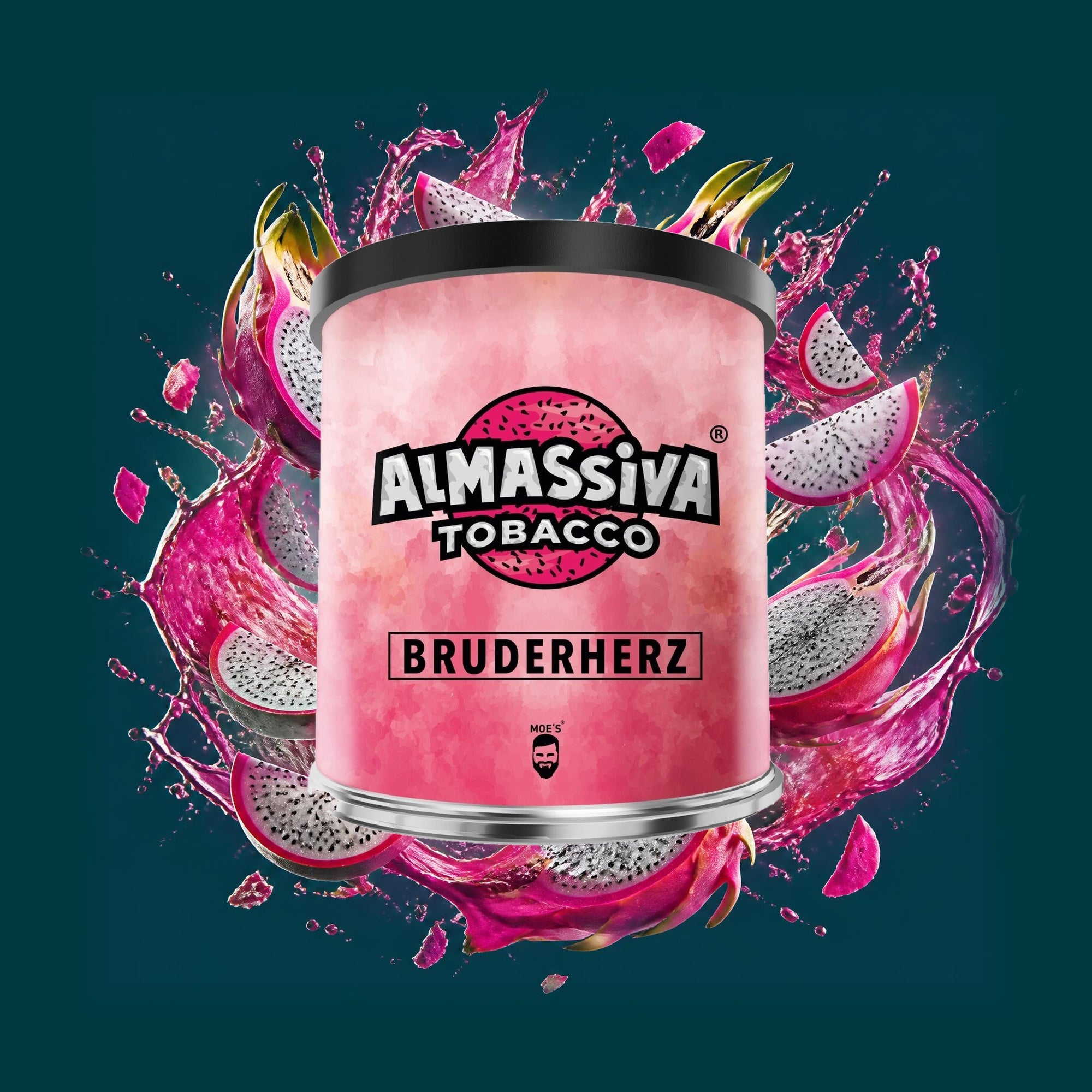 Almassiva Shisha Tabak Bruderherz 200g – Drachenfrucht