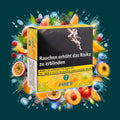 Aqua Mentha Shisha Tabak Fanex 200g – Pfirsich, Beerenmix, Maracuja, Orange, Menthol, Frisch