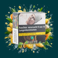 Aqua Mentha Shisha Tabak Black Box 200g – Exotisch, Zitrone, Menthol, Frisch