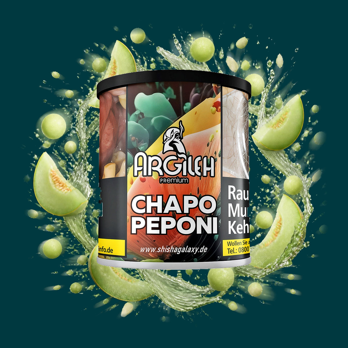 Argileh Shisha Tabak Chapo Peponi 200g – Fruchtig, Honigmelone, Melone, Süß