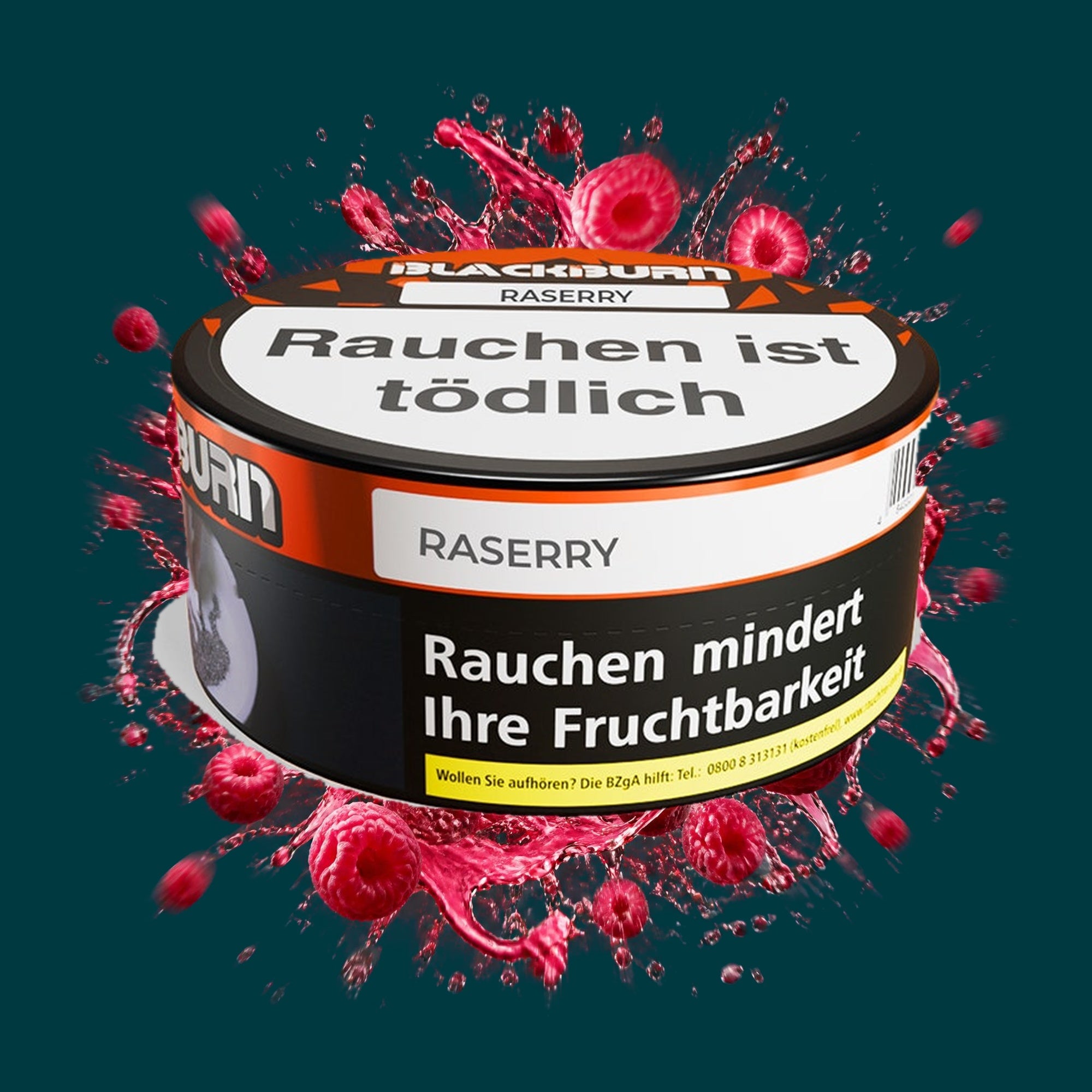 Blackburn Shisha Tabak Raserry 100g – Fruchtig, Himbeere