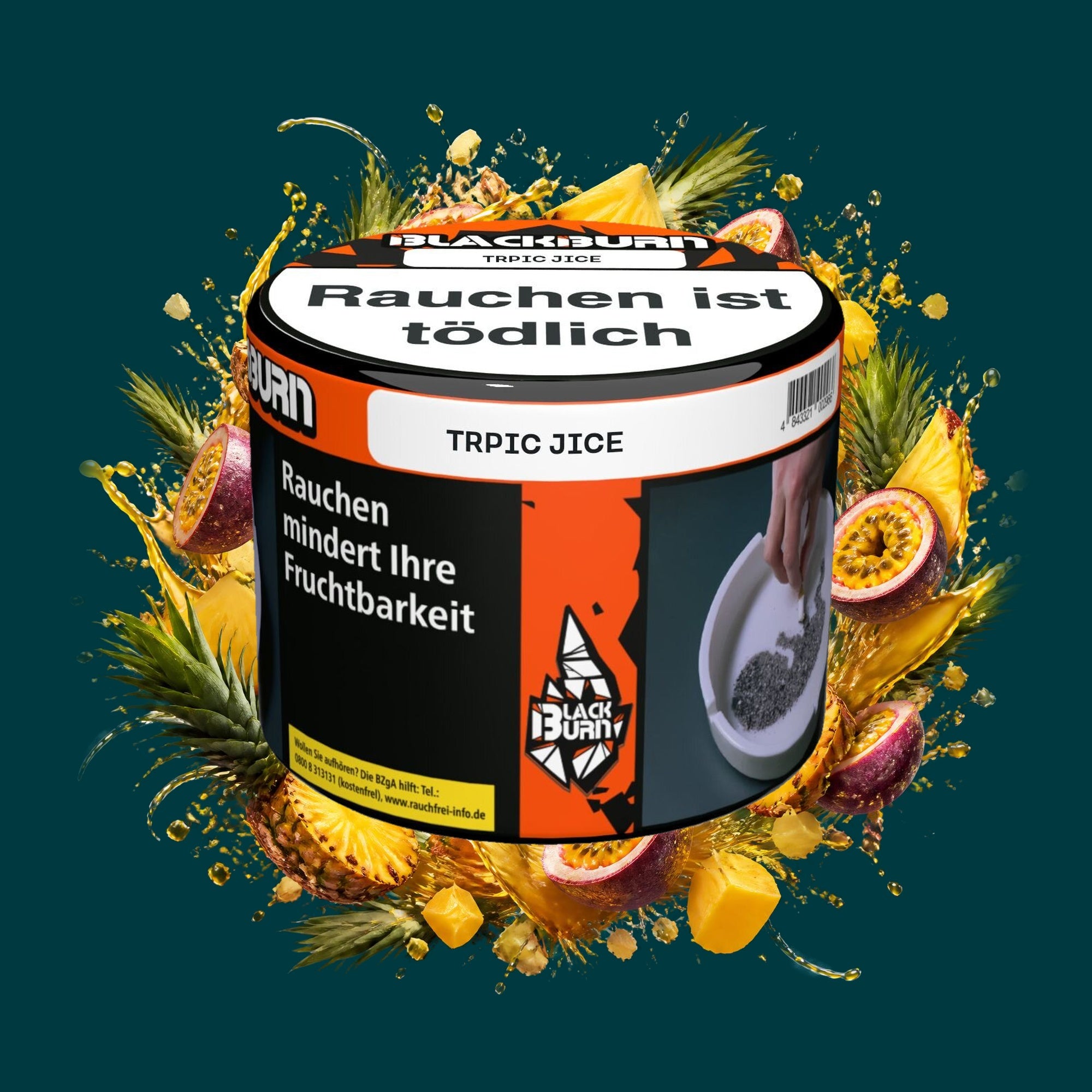 Blackburn Tabak Tripic Jice 200g – Ananas, Maracuja, Tropisch, Fruchtig, Süß