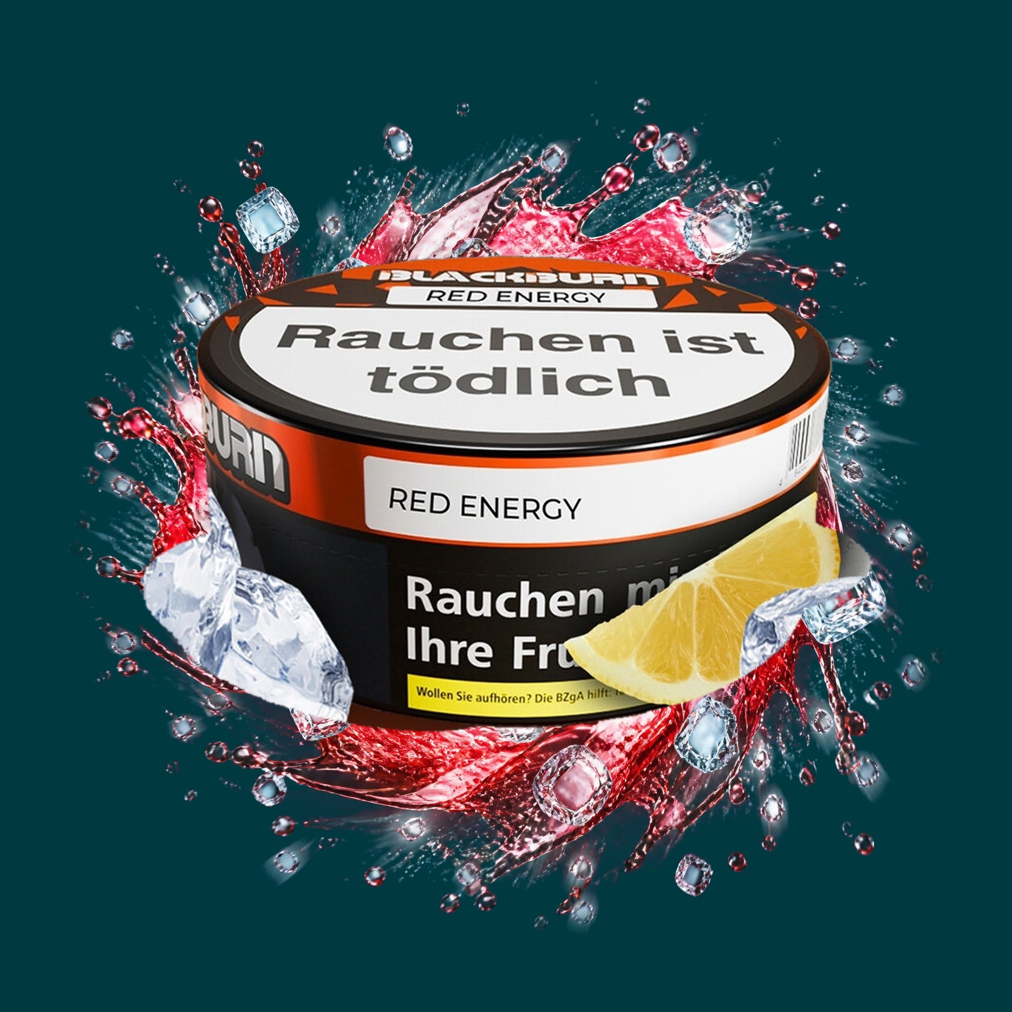 Blackburn Tabak Red Energy 100g – Energy, Süß