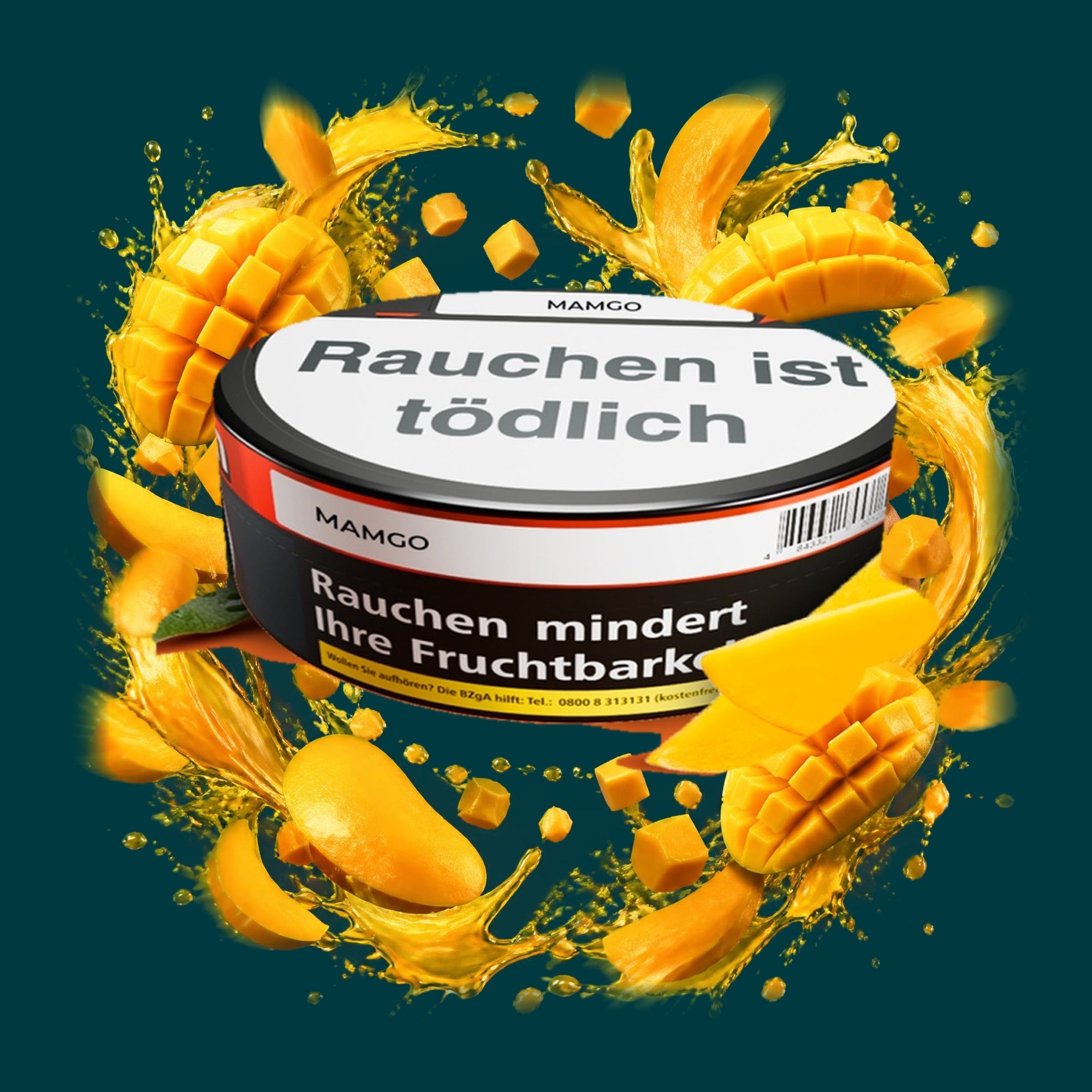 Blackburn Tabak Mamgo 100g – Mango, Tropisch, Fruchtig
