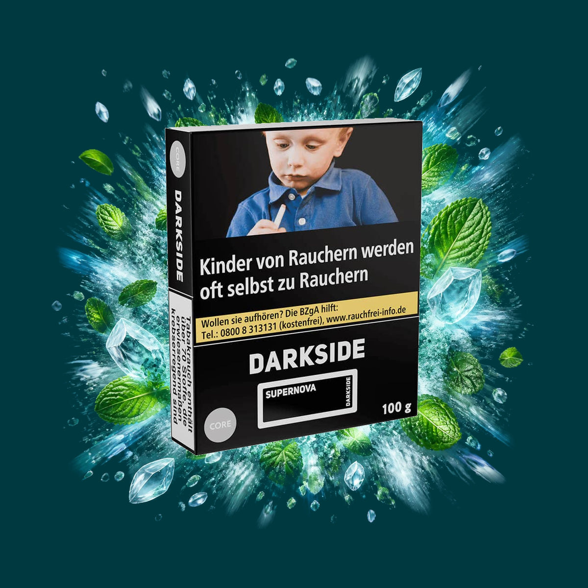 Darkside Shisha Tabak Core Supernova 100g – Bonbon, Exotisch, Fruchtig, Süß