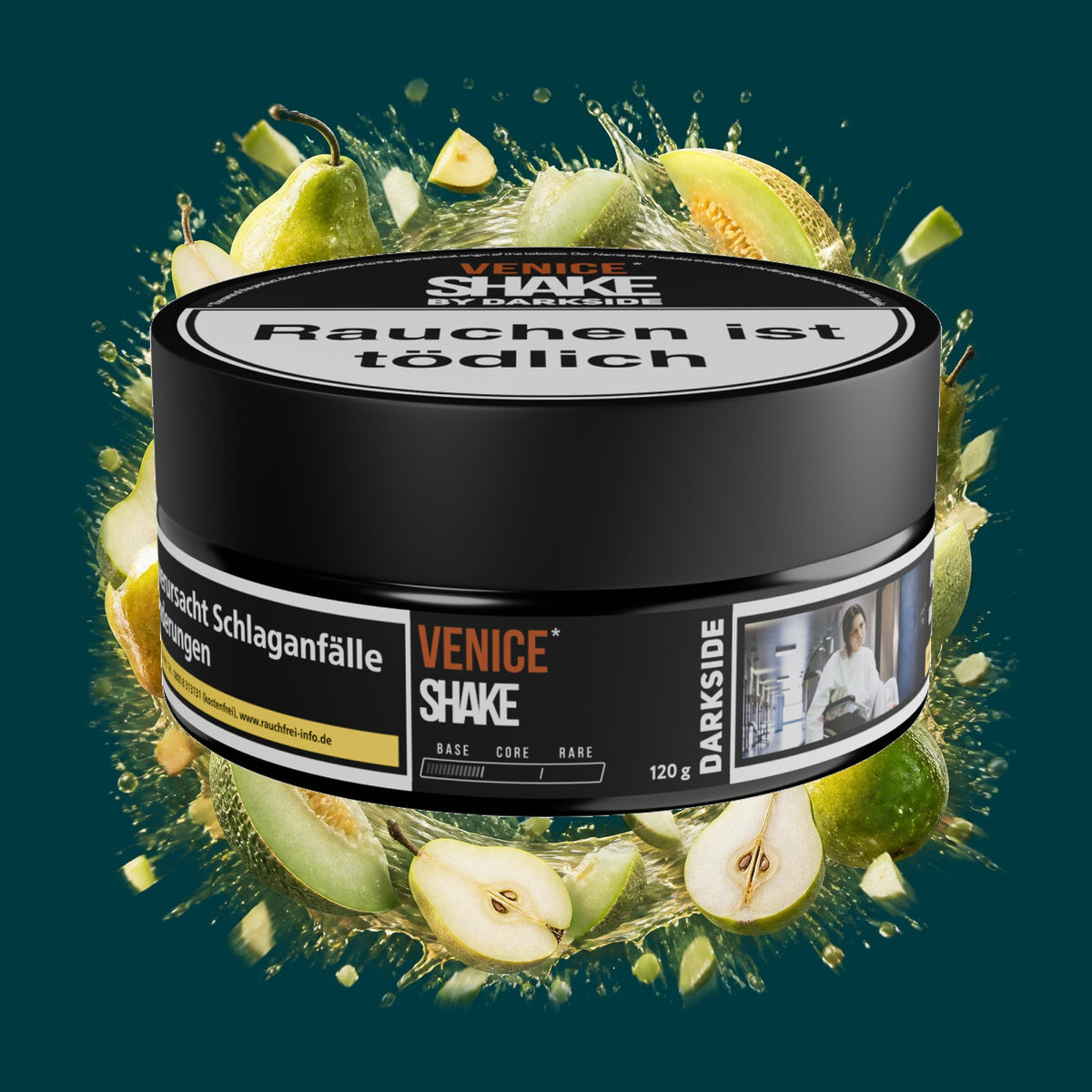 Darkside Shisha Tabak Shake Venice 120g – Birne, Melone, Süß