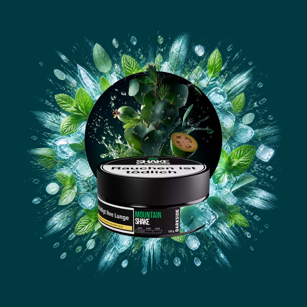 Darkside Shake Mountain Tabak 120g – Frisch, Kühl