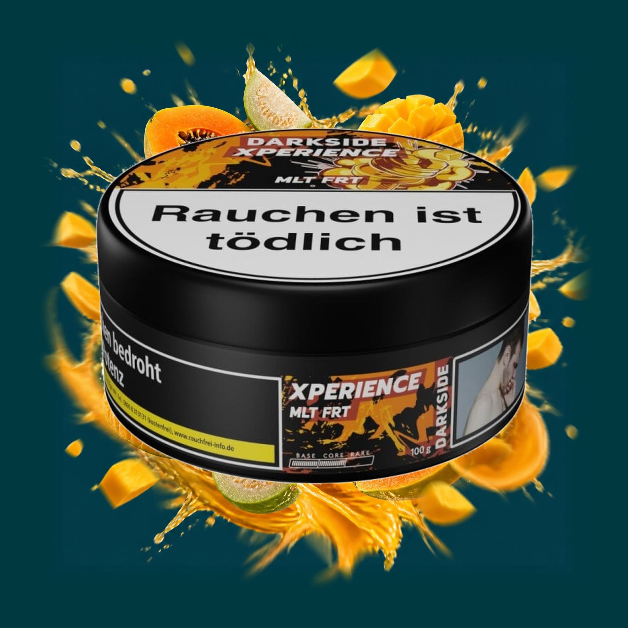 Darkside Shisha Tabak Xperience MLT FRT 100g – Mango, Papaya, Guave