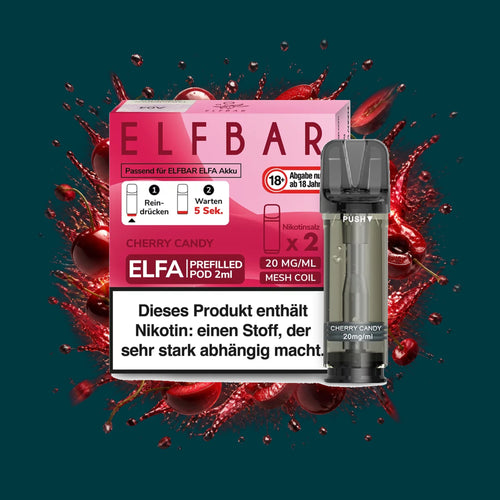 Elfa Pod 2 Stück 20mg Cherry – Kirsche