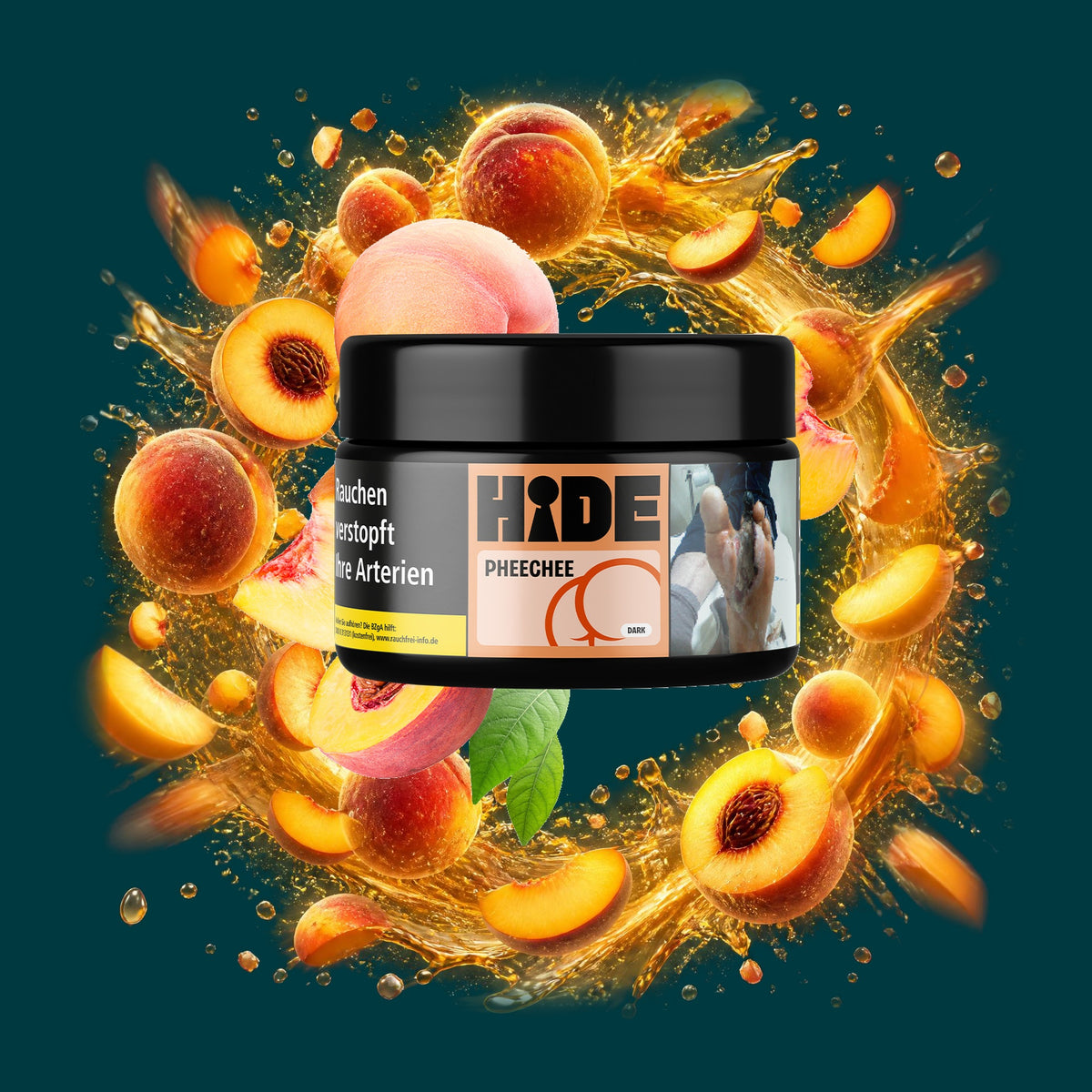 Hide Tabak Dark Pheechee 200g – Pfirsich