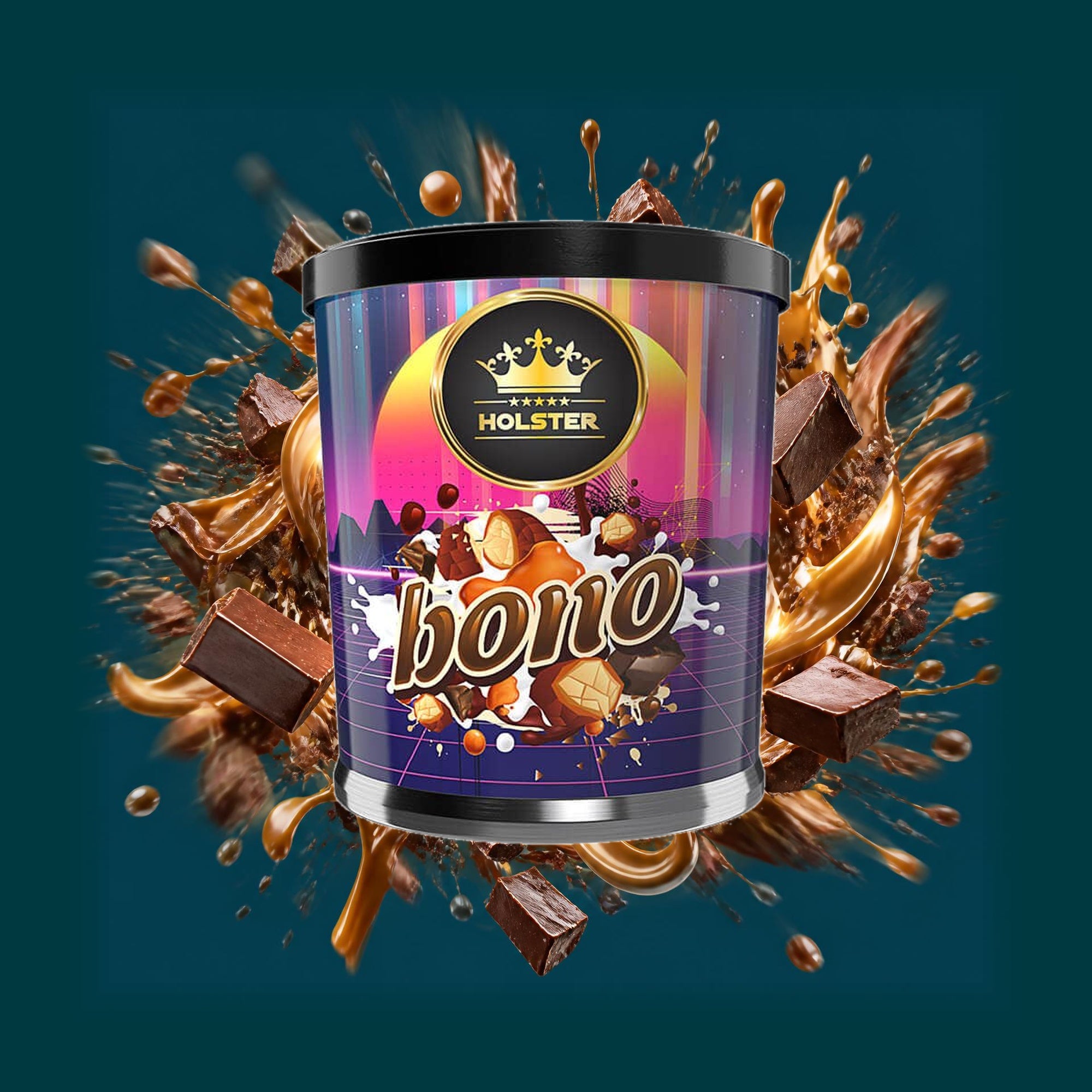 Holster Shisha Tabak Bono 200g – Karamell, Schokolade
