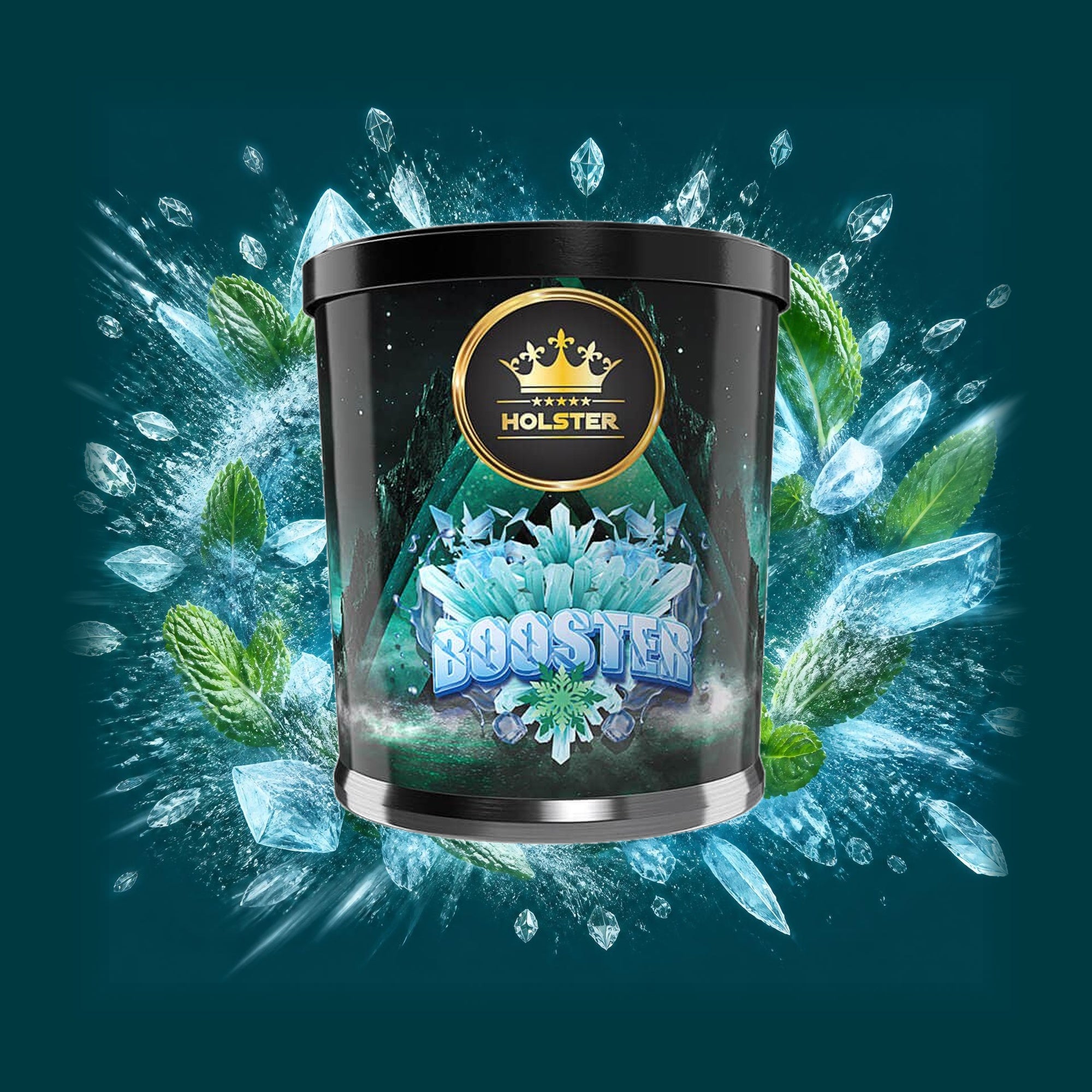 Holster Shisha Tabak Booster 200g – Minze, Menthol, Ice